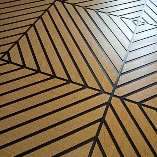 Panele ścienne 3D, nowoczesne lamele, czarne panele ścienne 3D, modne panele na ścianę