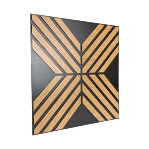 Panele ścienne 3D, panel ścienny 3d, panele na ścianę, ciemne panele ścienne, czarne panele ścienne, dębowe panele ścienne