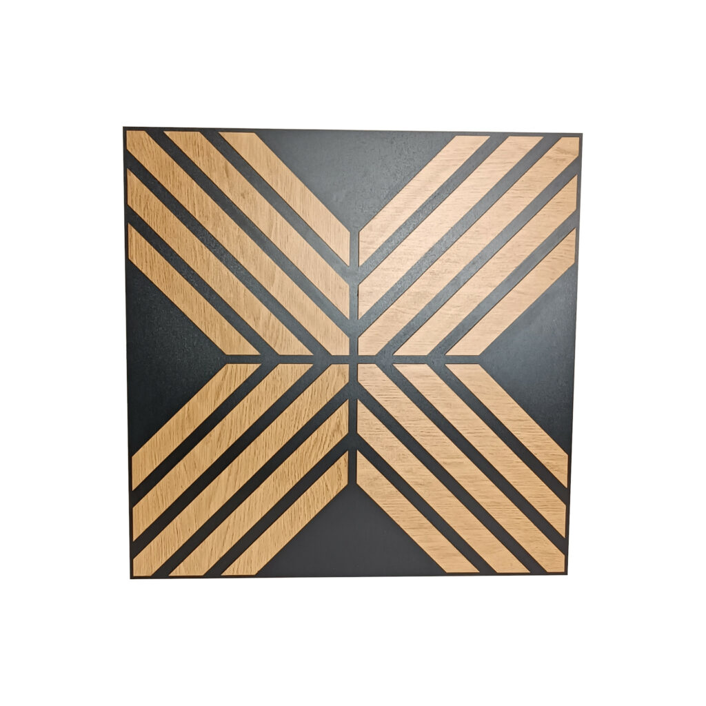 Panele ścienne 3D, panel ścienny 3d, panele na ścianę, ciemne panele ścienne, czarne panele ścienne, dębowe panele ścienne