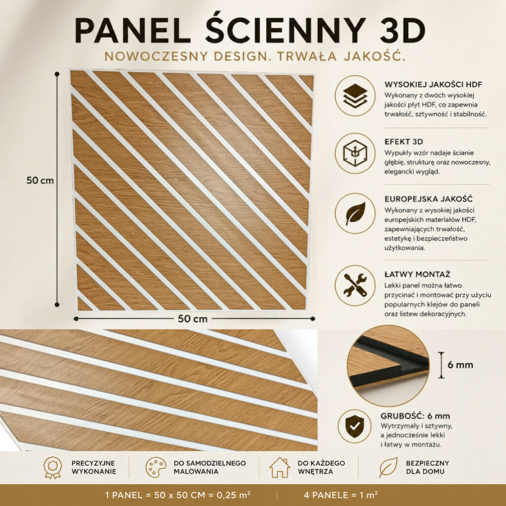 Panele ścienne 3D, panel ścienny 3D, panele na ścianę, panel na ścianę